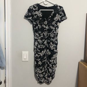 INC International Concepts Floral Midi Dress, S